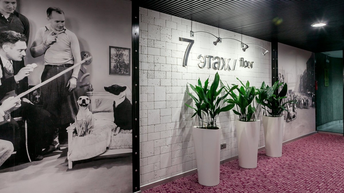 Узнаваемые интерьеры отелей сети Marins Hotels оформлены в тематике кино