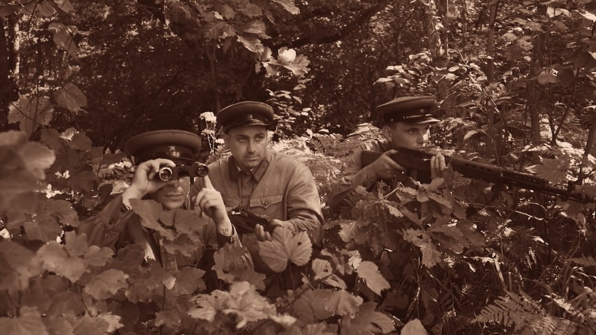 Кадр из документального фильма «Пограничники. Воины Великой Победы» (2020). Режиссёр С. Калинина