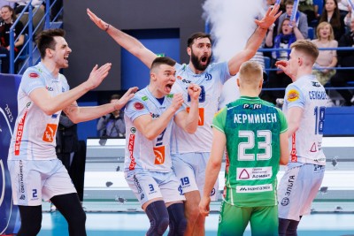 «Динамо» (Москва) вышло в финал чемпионата России по волейболу