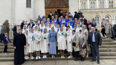 Руководители и добровольцы «Союза Маринс Групп» приняли участие в праздничном Патриаршем богослужении