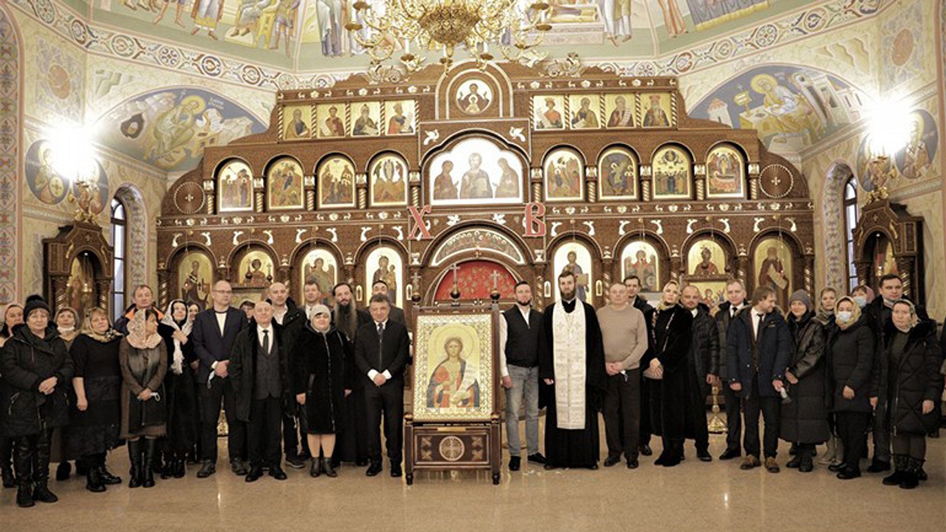 Передача иконы святой праведной Галины Римской в храм святого благоверного князя Александра Невского Нижегородской Митрополии